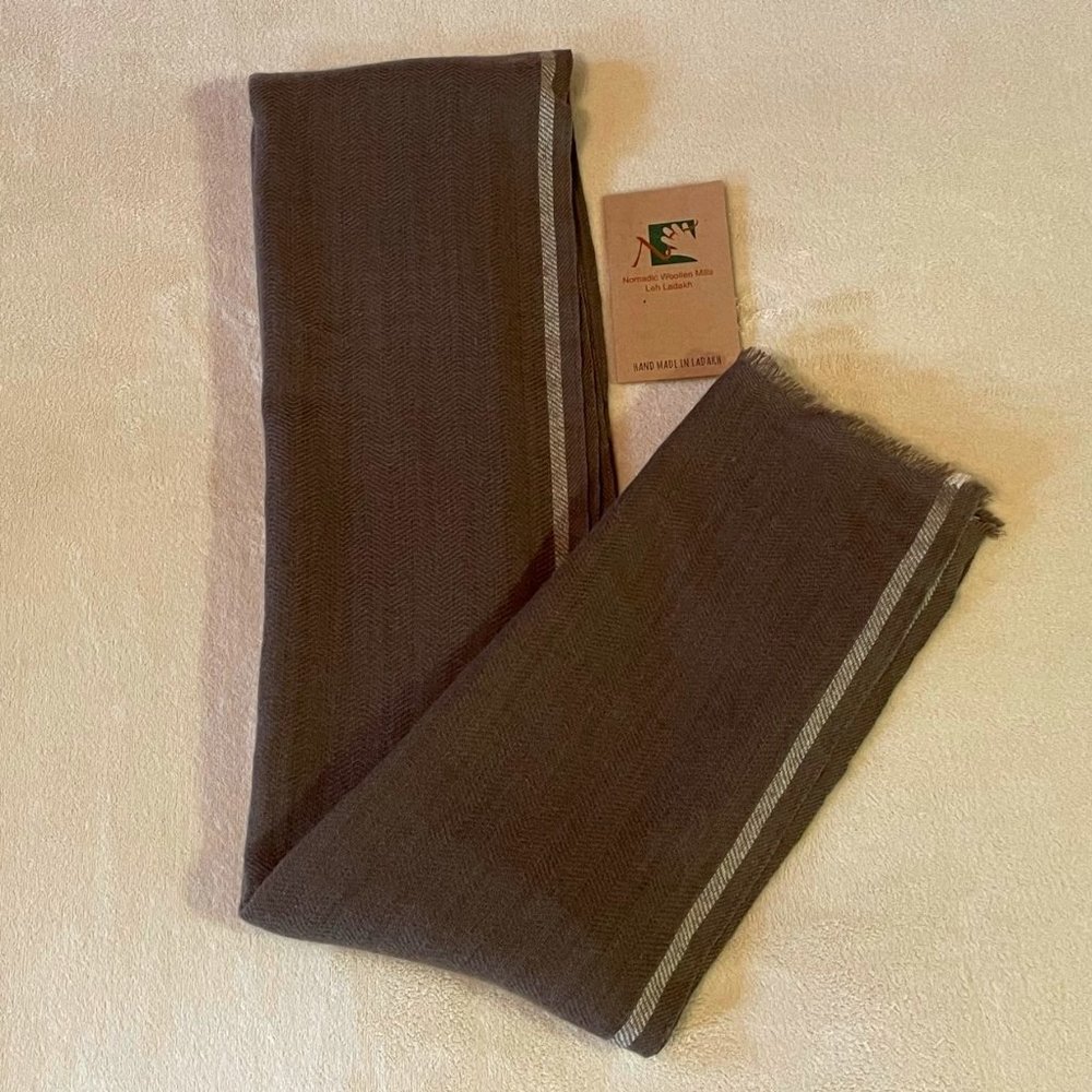 NOMADIC 100% Fine Cashmere Natural Pashmina